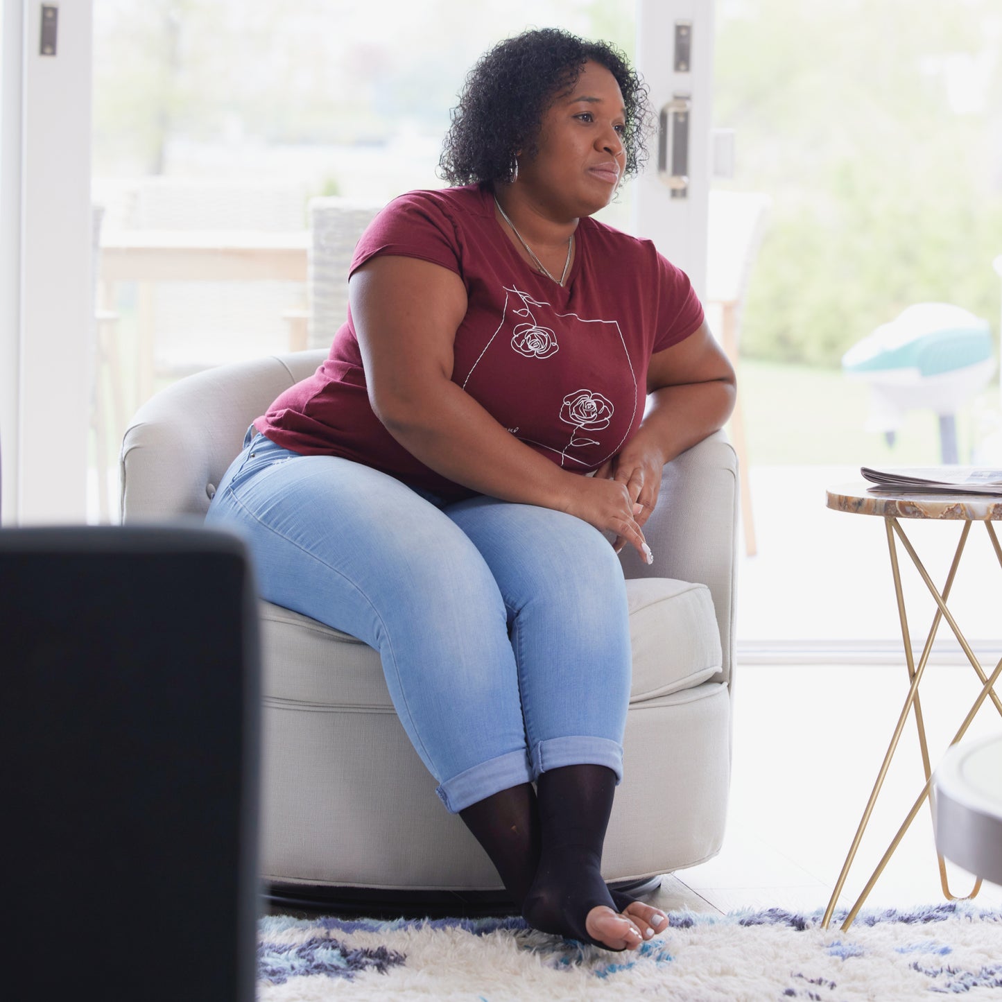 Open Toe Sheer Compression Socks 20-30mmHg, A215