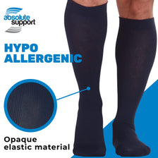 Opaque Compression Socks for Men 15-20mmHg, A1010M