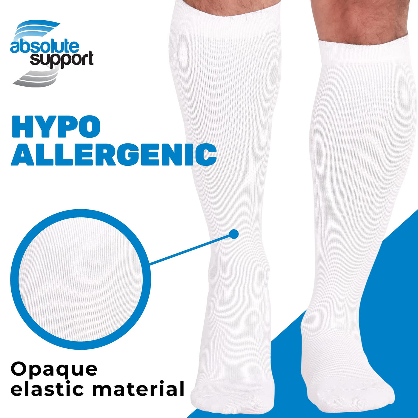 Opaque Compression Socks for Men 15-20mmHg, A1010M