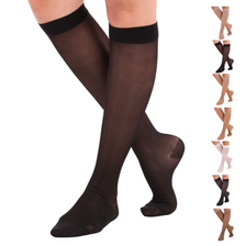 Sheer Compression Knee High for Women 15-20mmHg, A101