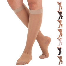 Sheer Compression Knee High for Women 15-20mmHg, A101