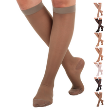 Sheer Compression Knee High for Women 15-20mmHg, A101