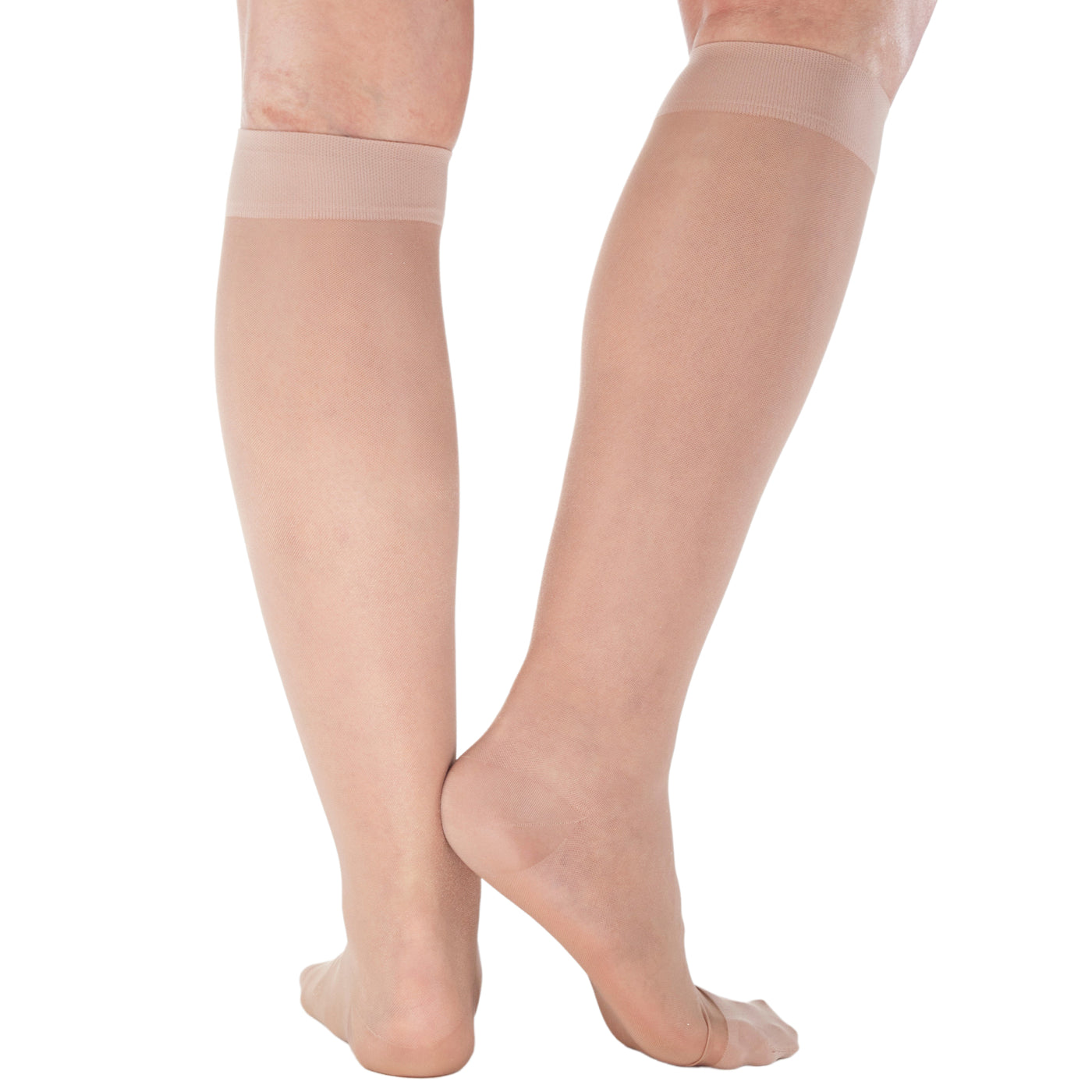 Sheer Compression Knee High for Women 15-20mmHg, A101