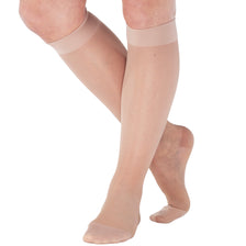 Sheer Compression Knee High for Women 15-20mmHg, A101