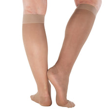 Sheer Compression Knee High for Women 15-20mmHg, A101