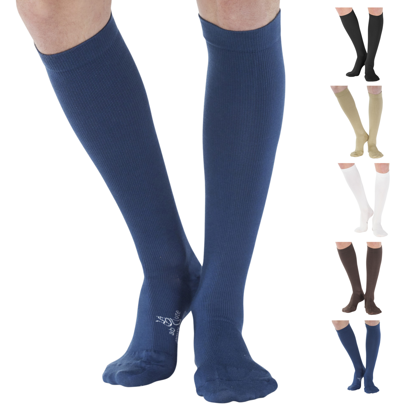 Cotton Compression Socks 20-30mmHg, A105M