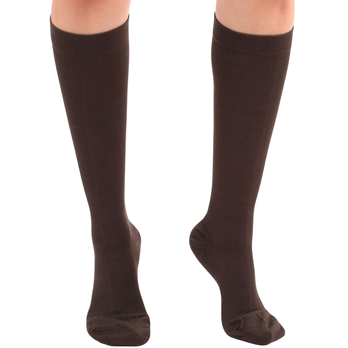 Cotton Compression Knee High Socks for Women 20-30mmHg, A105W