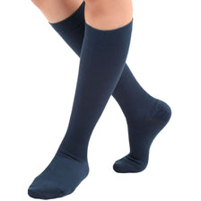 Cotton Compression Knee High Socks for Women 20-30mmHg, A105W