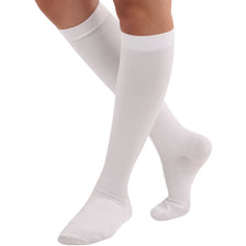 Cotton Compression Knee High Socks for Women 20-30mmHg, A105W