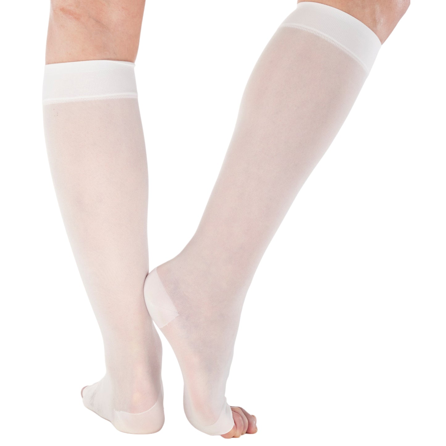 Open Toe Compression Knee High 15-20mmHg, A111