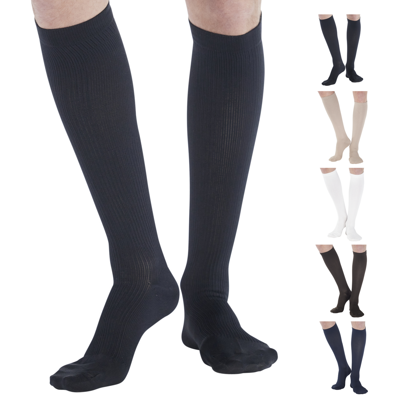 Knee High Compression Socks for Men 20-30mmHg, A2012