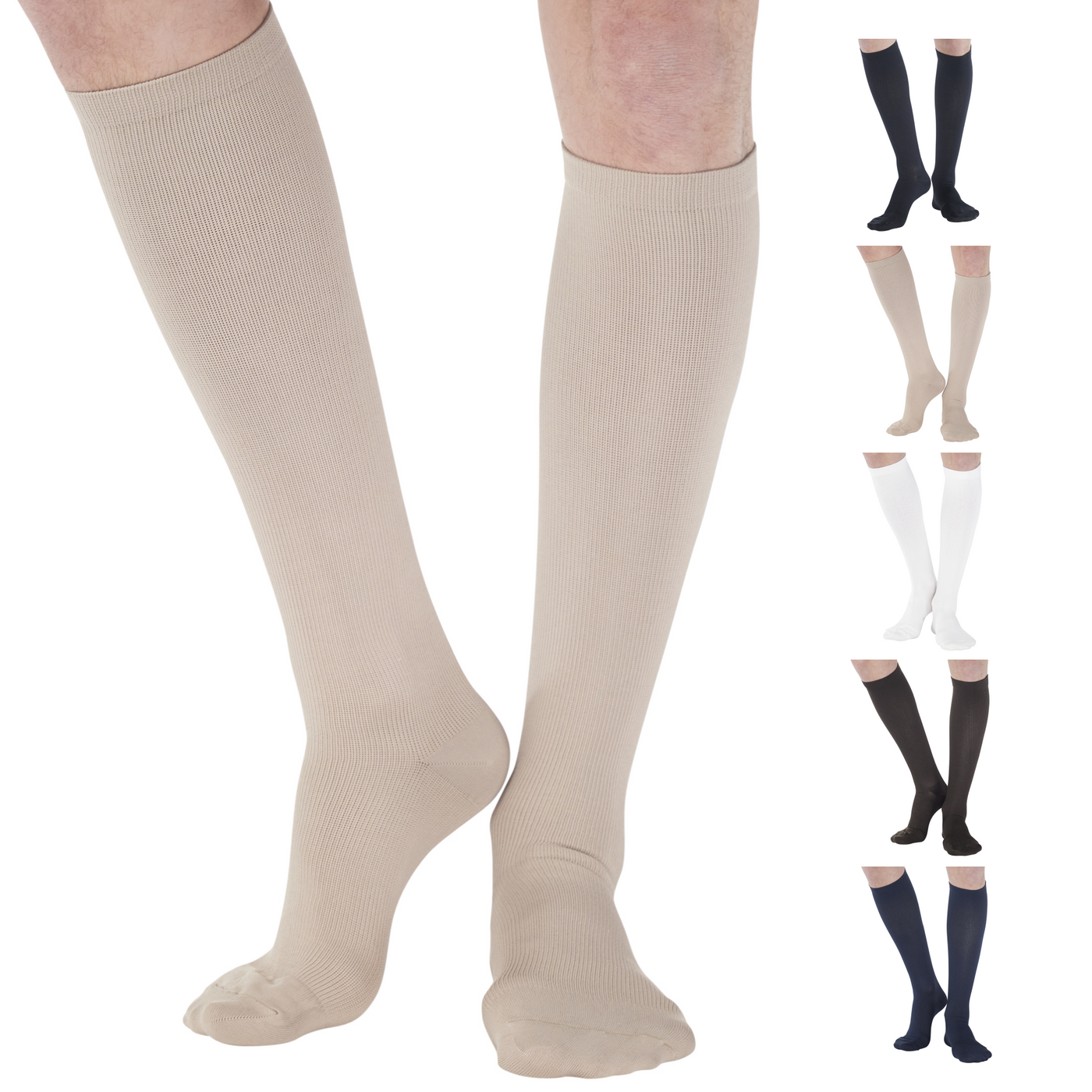 Knee High Compression Socks for Men 20-30mmHg, A2012