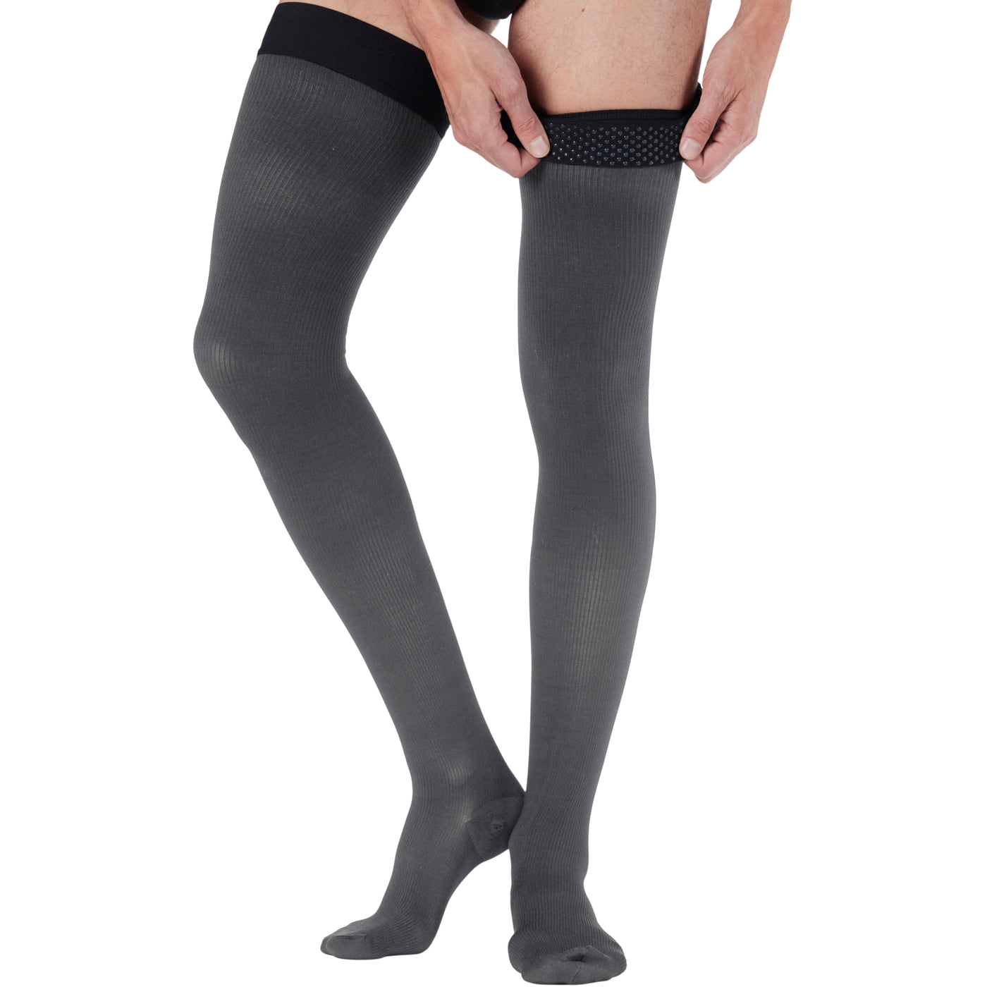 Compression Over Knee Thigh Highs for Men 20-30mmHg, A2017