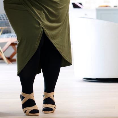 Opaque Compression Thigh Highs 20-30mmHg, A203W