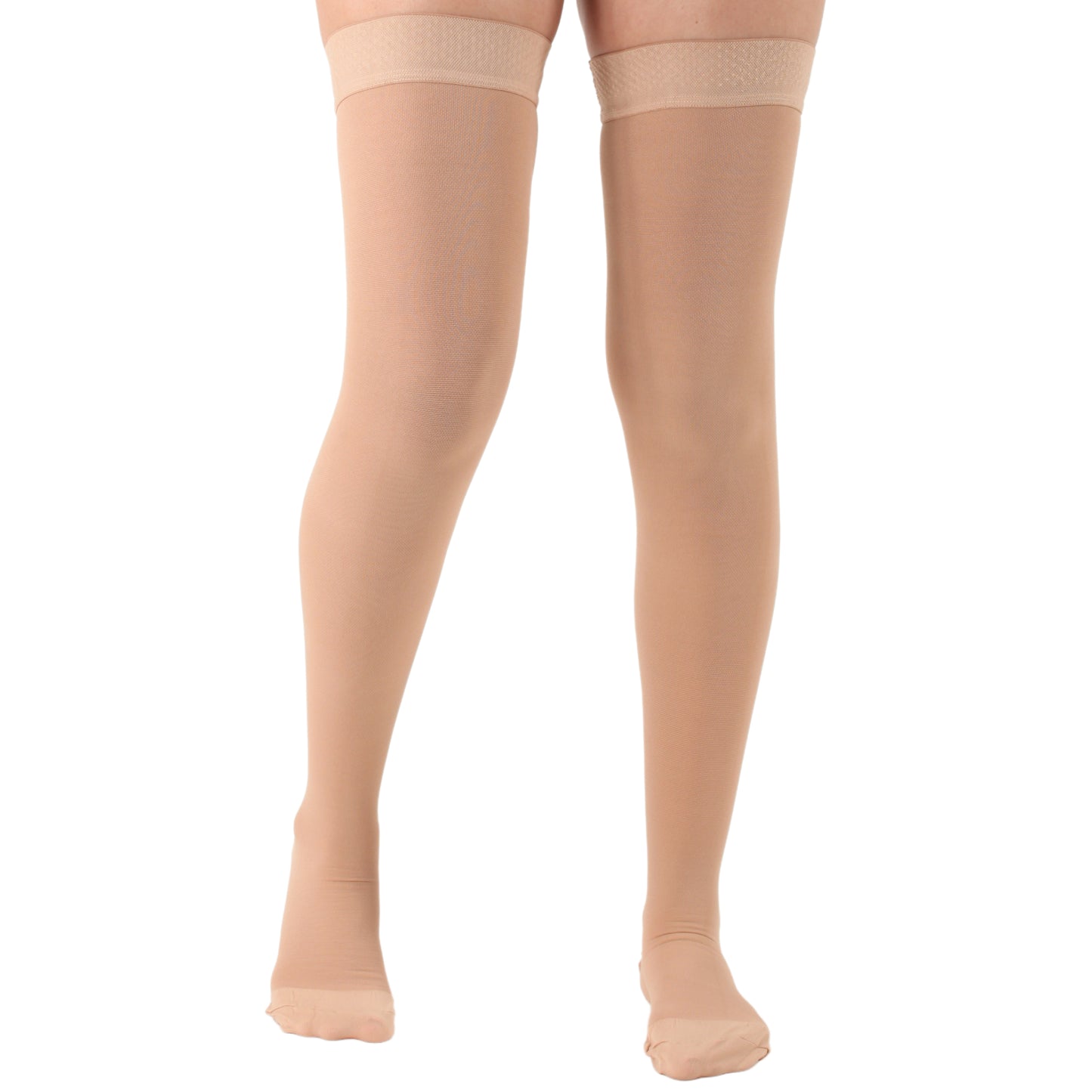 Opaque Compression Thigh Highs 20-30mmHg, A203W