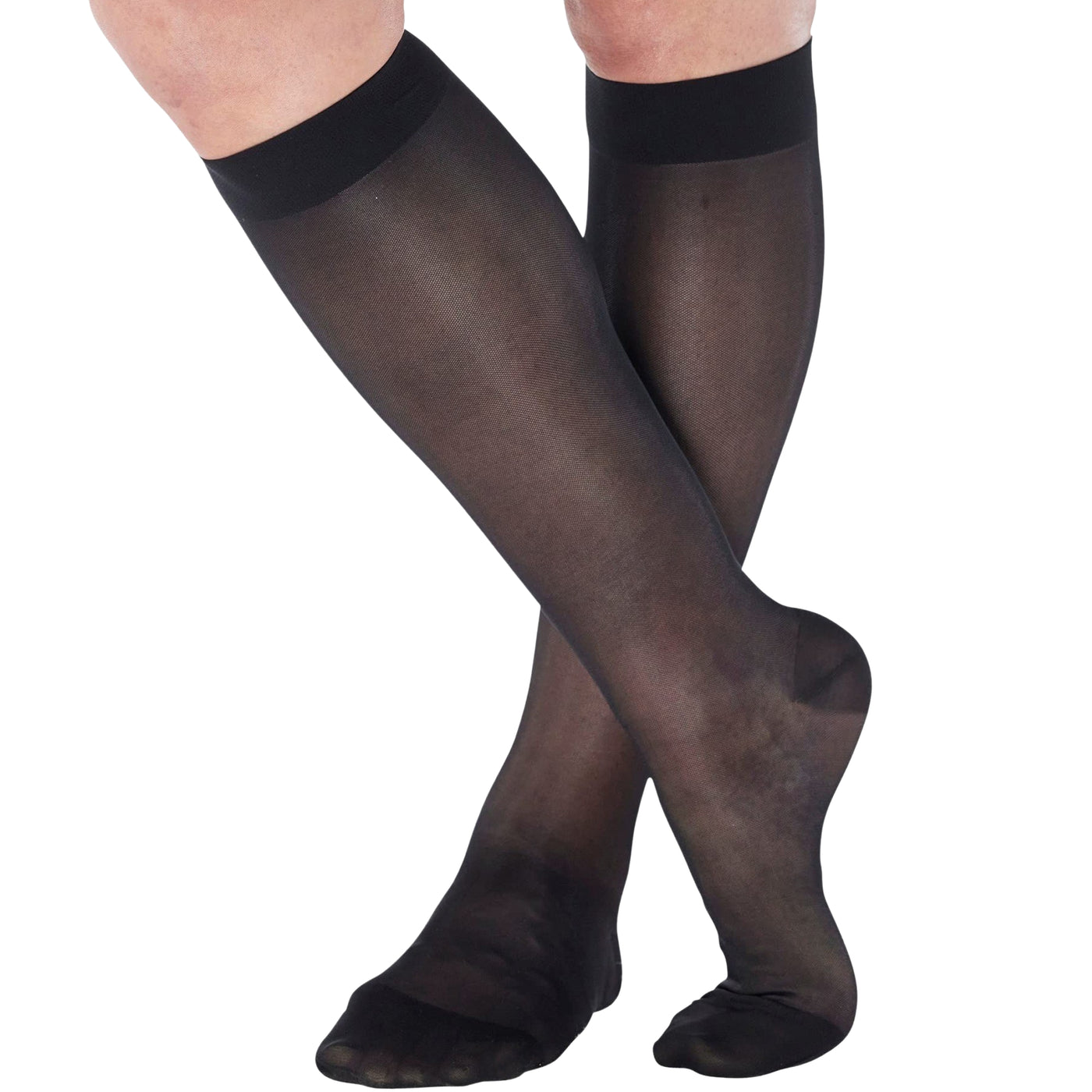 Sheer Compression Socks for Women 20-30mmHg, A205