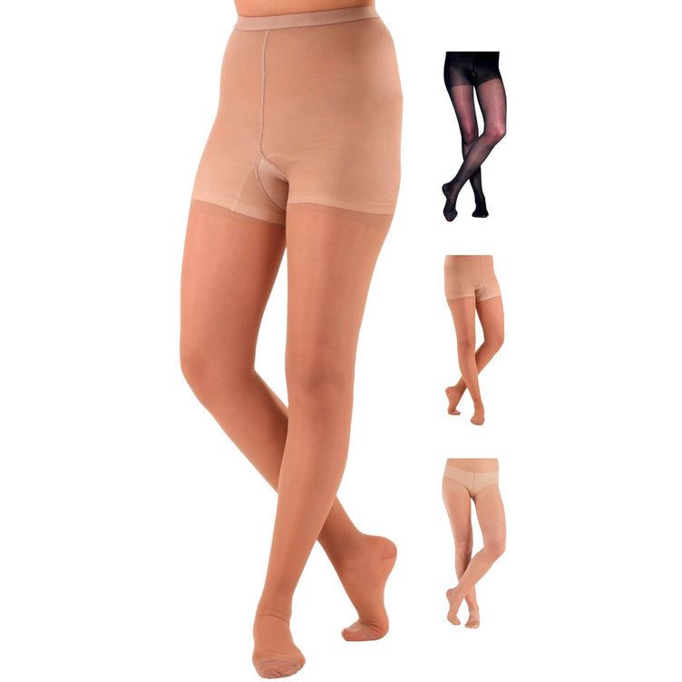 Sheer Compression Pantyhose for Women 20-30mmHg, A207
