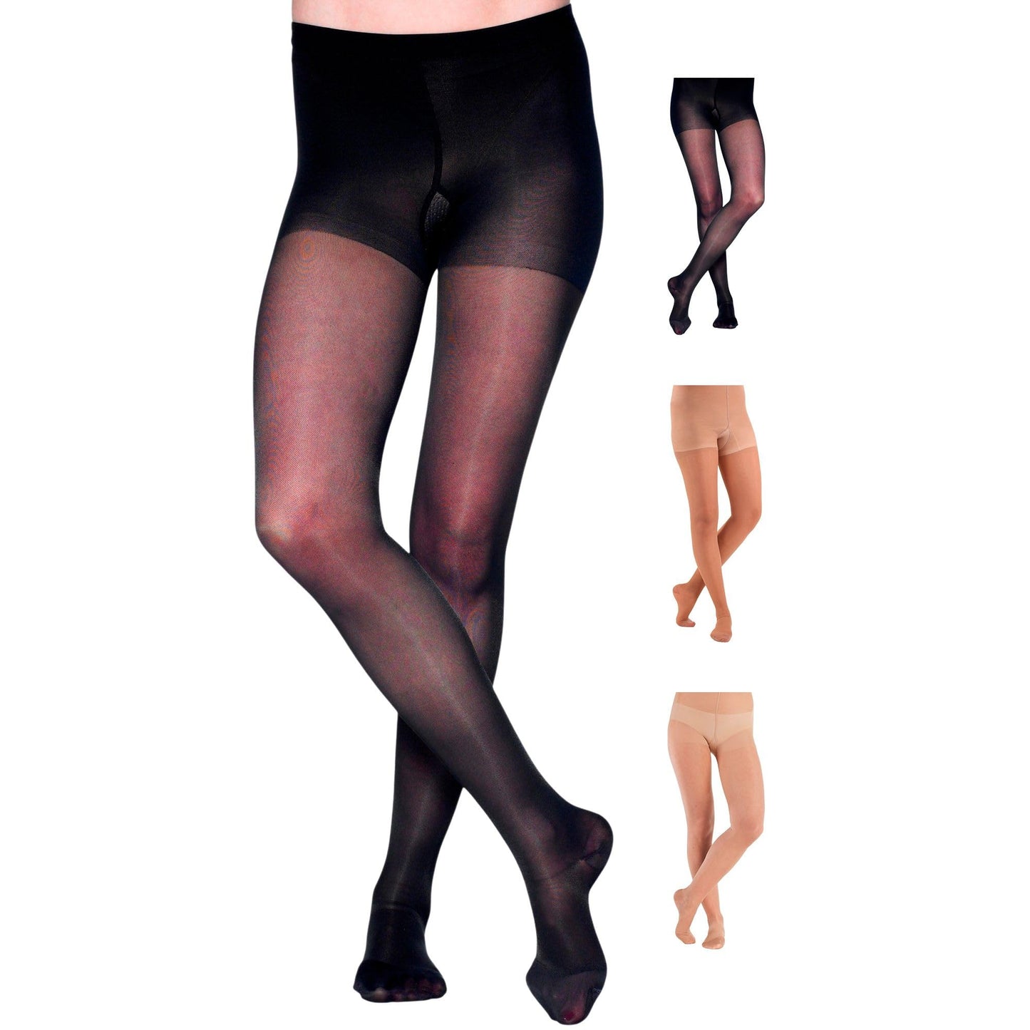 Sheer Compression Pantyhose 20-30mmHg, A207