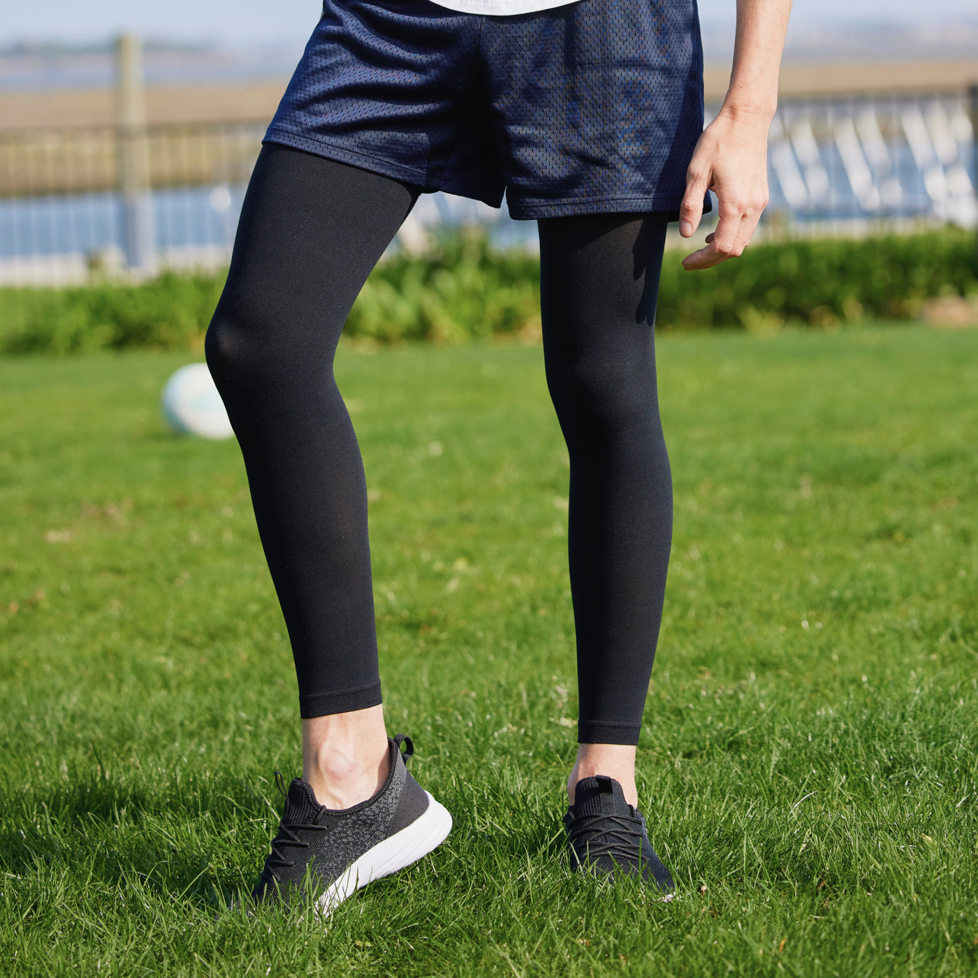 Full Leg Compression Sleeve for Men 20-30mmHg, A209M