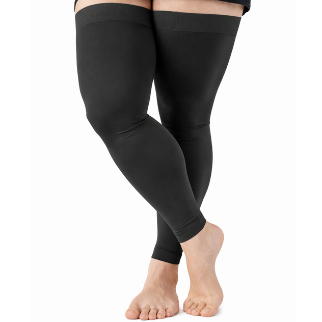 Full Leg Compression Sleeve for Men 20-30mmHg, A209M