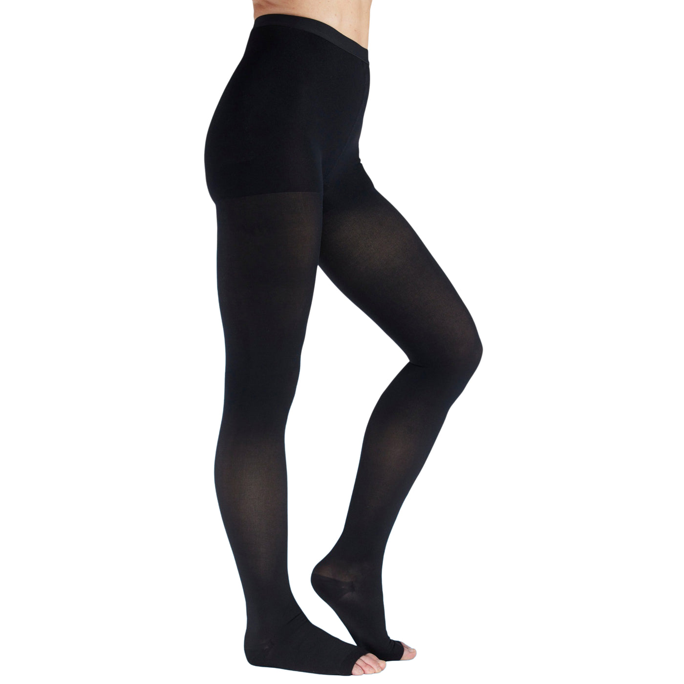 Open Toe Compression Pantyhose for Women 20-30mmHg, A214