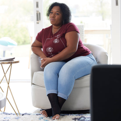 Open Toe Compression Socks 30-40mmHg, A311W