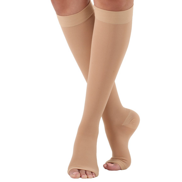 Open Toe Compression Socks for Women 30-40mmHg, A311W