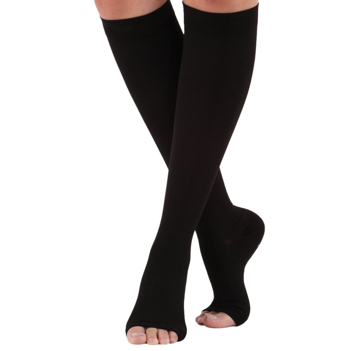 Open Toe Compression Socks for Women 30-40mmHg, A311W