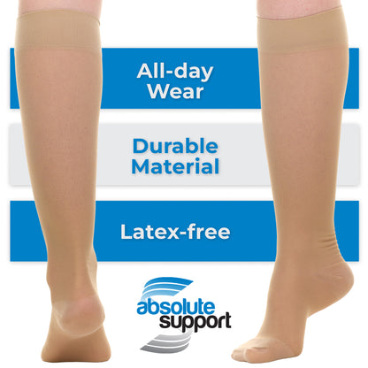 Sheer Compression Socks 15-20mmHg 3-Pack, A403