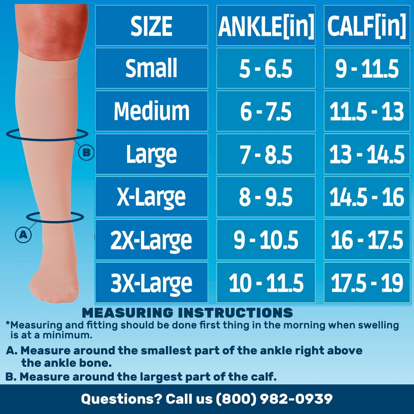 Sheer Compression Socks 15-20mmHg 3-Pack, A403