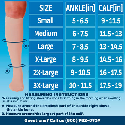 Sheer Compression Socks 15-20mmHg 3-Pack, A403