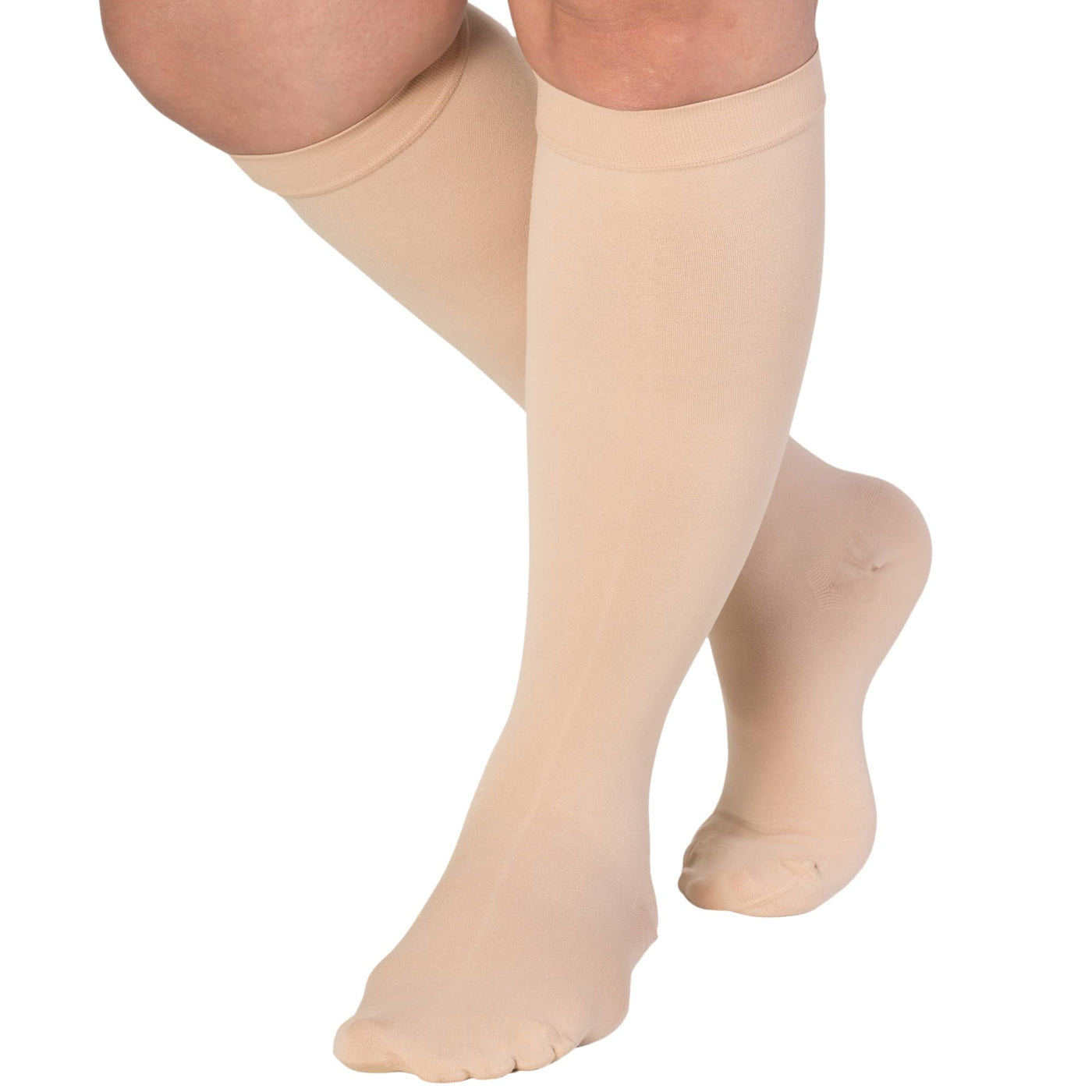 Opaque Compression Socks for Women 15-20mmHg, A505W