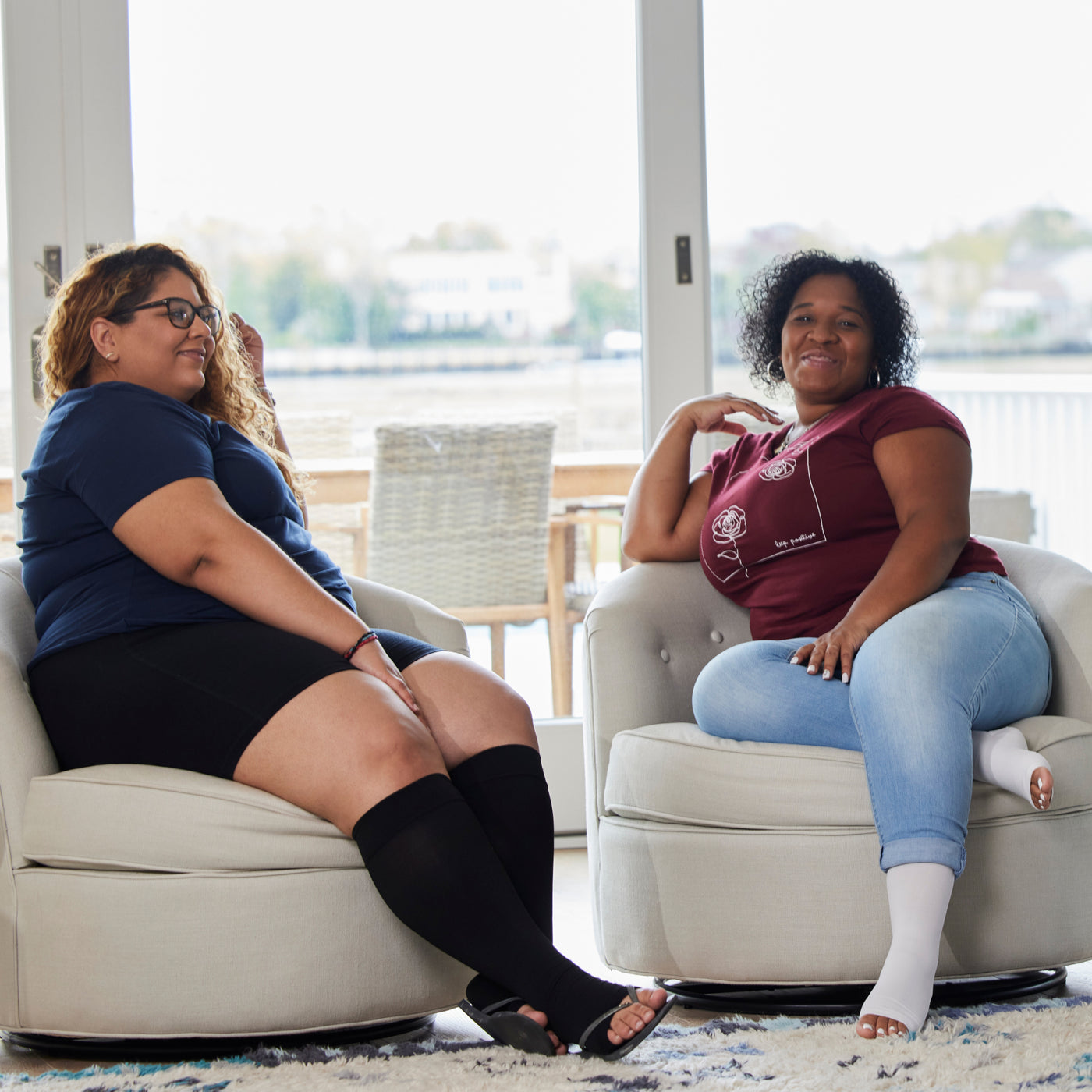 Open Toe Compression Socks for Women 20-30mmHg, A511W