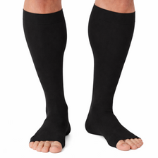 Open Toe Compression Socks for Men 20-30mmHg, A511M