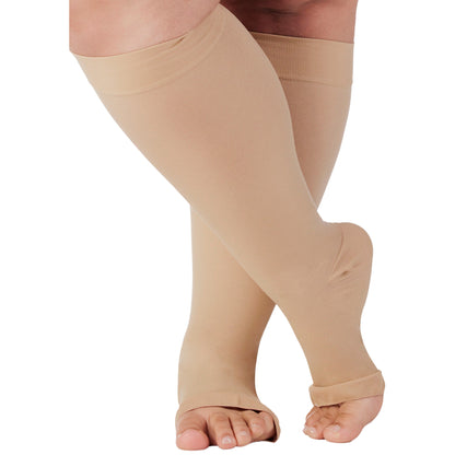 Open Toe Compression Socks 20-30mmHg, A511W