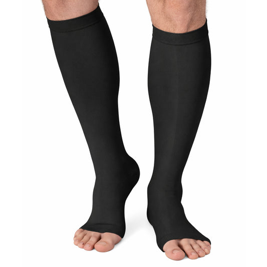 Open Toe Compression Socks 15-20mmHg, A515M