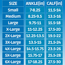 Compression Calf Sleeve for Men 20-30mmHg, A712M