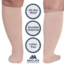 Closed-Toe Lymphatic Compression Socks for Women 20-30mmHg, A201