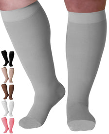 Closed-Toe Lymphatic Compression Socks for Women 20-30mmHg, A201