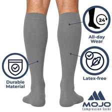 Closed-Toe Lymphatic Compression Socks for Men 20-30mmHg, A201