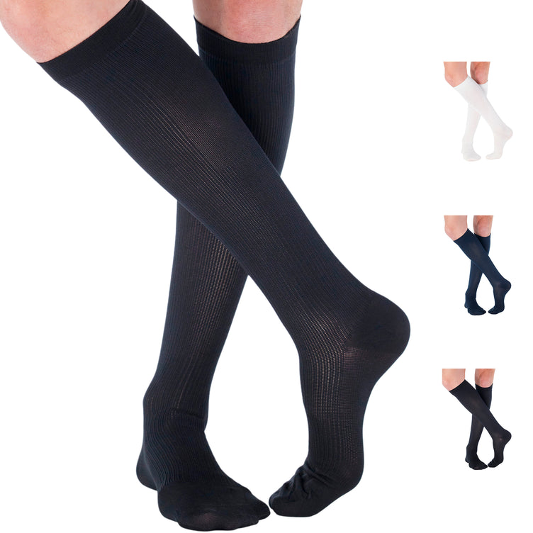 Opaque Compression Socks for Men 15-20mmHg, A1010M