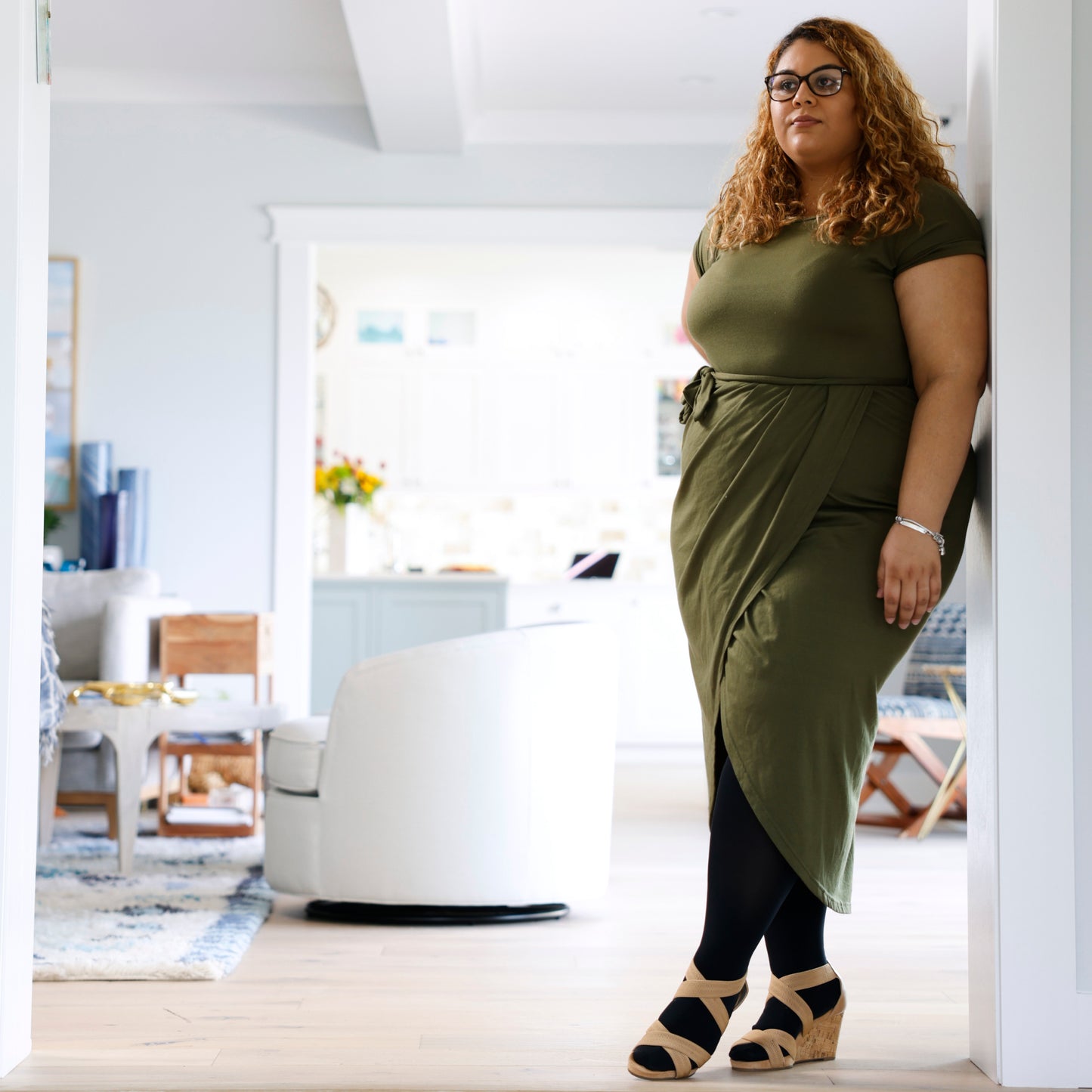 Opaque Compression Pantyhose 20-30mmHg, A204