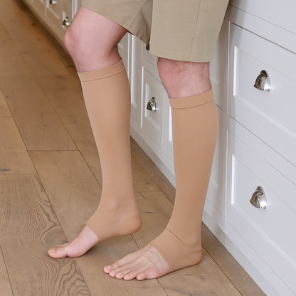 Open Toe Compression Socks 15-20mmHg, A515M