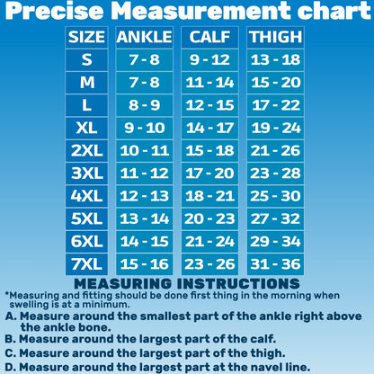 Compression Thigh Highs 20-30mmHg, A203M