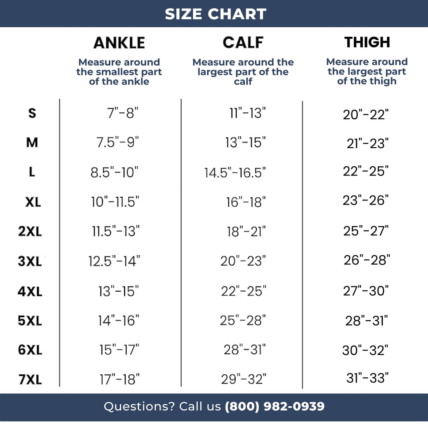 Recovery Graduated Compression Thigh Sleeves for Women 20-30mmHg, A609